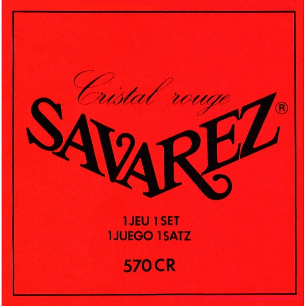 Струны для классической гитары Savarez 570CR Cristal Rouge Normal