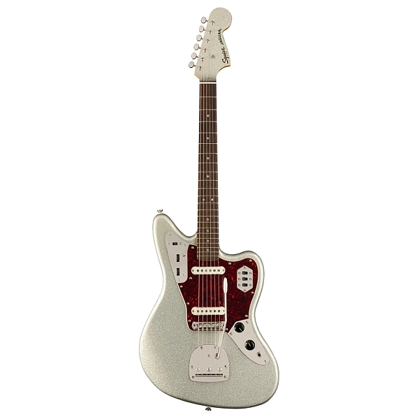 Электрогитара Fender Squier Classic Vibe '60s Jaguar LRL Silver Sparkle