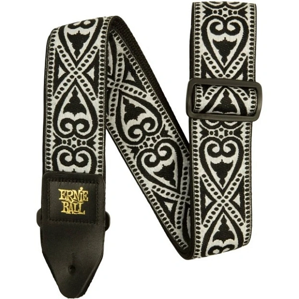 Ремень для гитары Ernie Ball 5345 Black Heart Jacquard