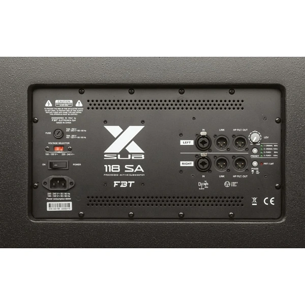 Сабвуфер FBT X-SUB 118SA