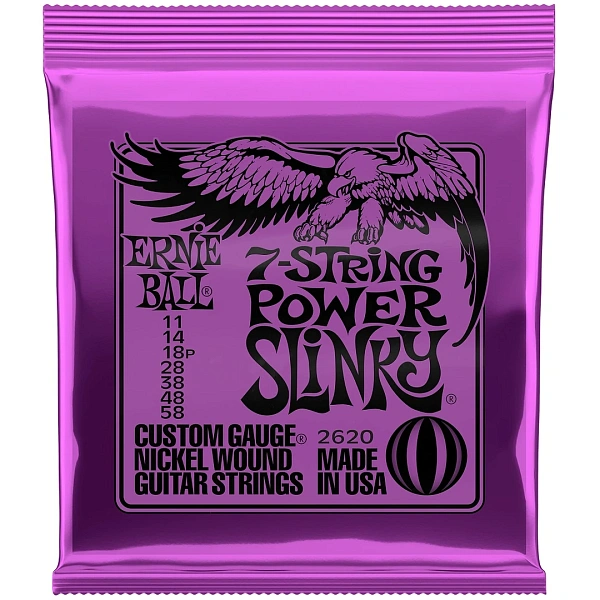 Струны для электрогитар Ernie Ball 2620 11-58