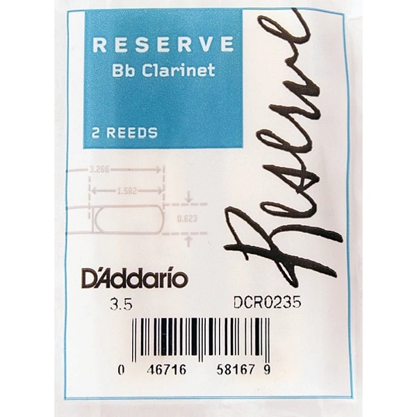 Трости для кларнета Bb Rico DCR0235