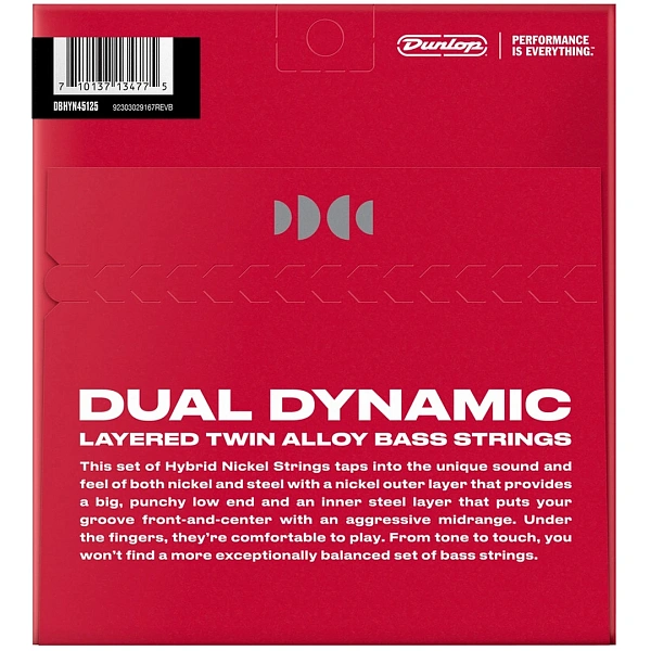 Струны для бас-гитары Dunlop DBHYN45125 45-125