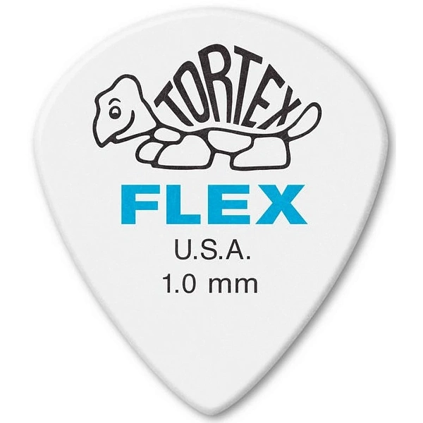 Медиатор Dunlop 466R1.0 Tortex Flex Jazz III XL 1.0