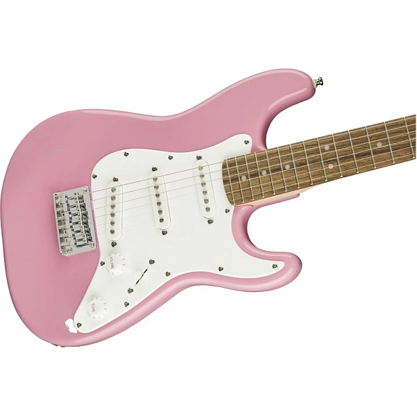 Электрогитара Fender Squier Mini Strat V2 LRL Pink