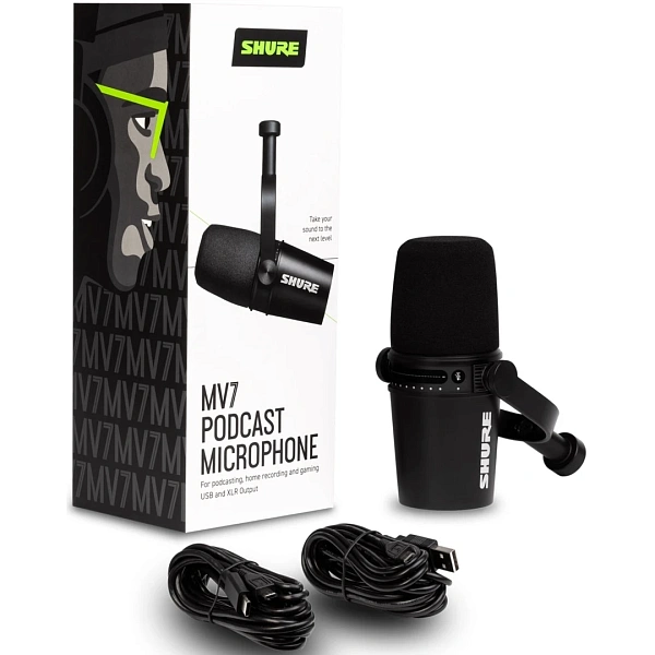 Микрофон Shure MV7-K