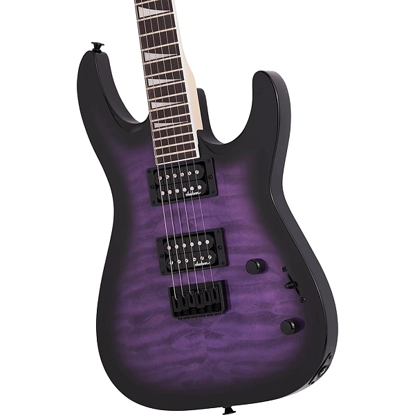 Электрогитара Jackson JS32Q Dinky Arch Top DKA HT Transparent Purple Burst