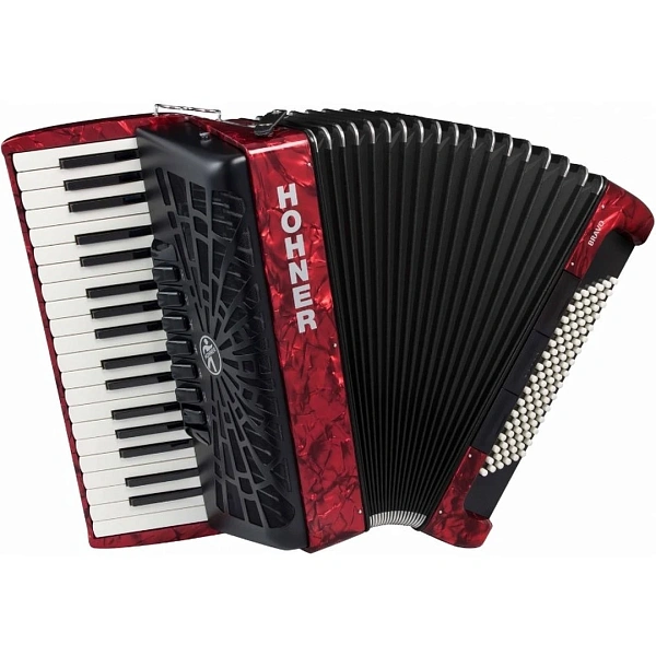 Аккордеон Hohner The New Bravo III 96 Red