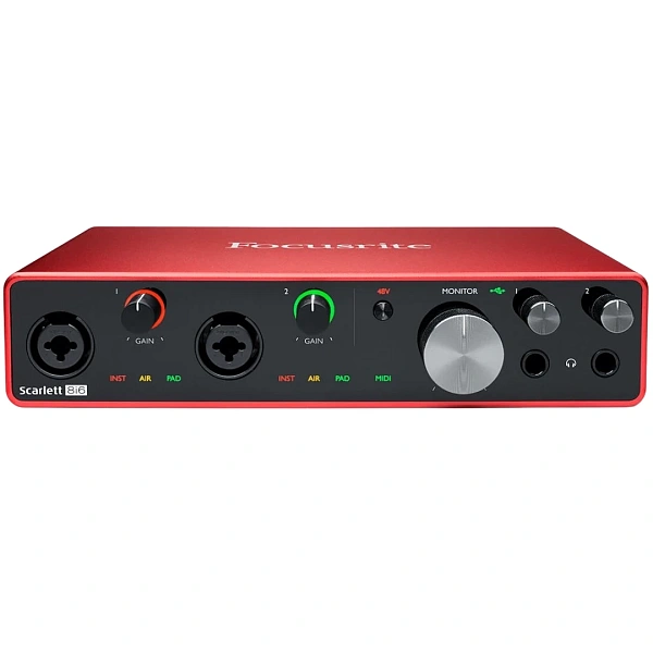 Аудиоинтерфейс Focusrite Scarlett 8i6 3rd gen