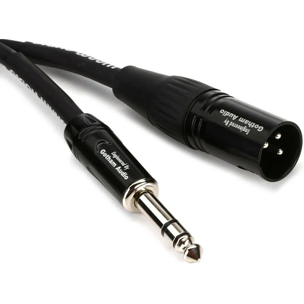 Кабель Warm Audio Pro-XLRm-TRSm-3