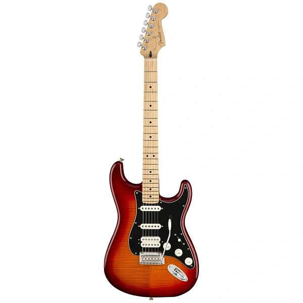 Электрогитара Fender Player Stratocaster HSS Plus Top MN Aged Cherry Burst
