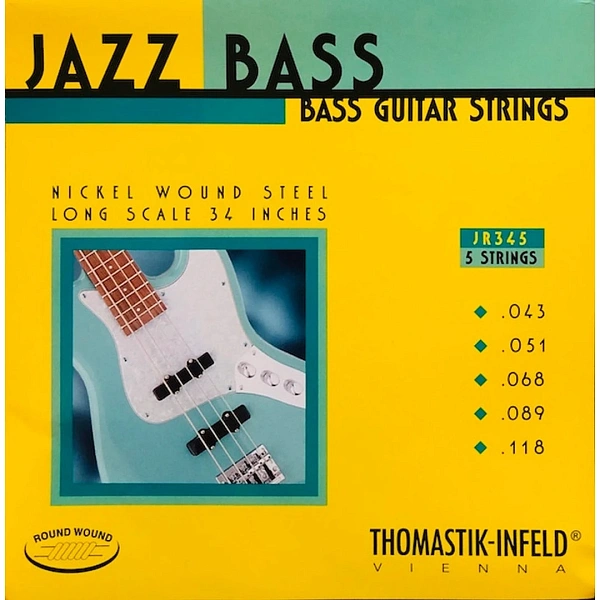 Струны для бас-гитары Thomastik JR345 43-118