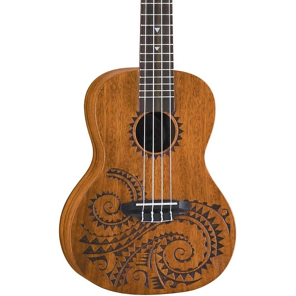Укулеле Luna UKE Tattoo Mahagony Concert