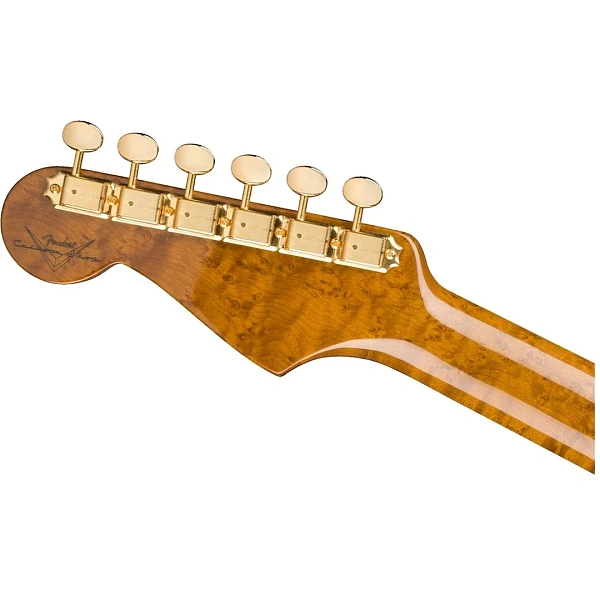 Электрогитара Fender Artisan Maple Burl Strat NOS Aged Natural