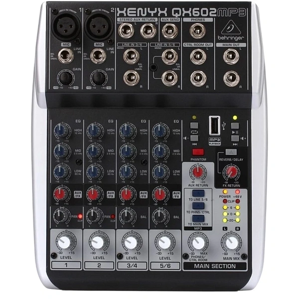 Микшерный пульт Behringer QX602MP3