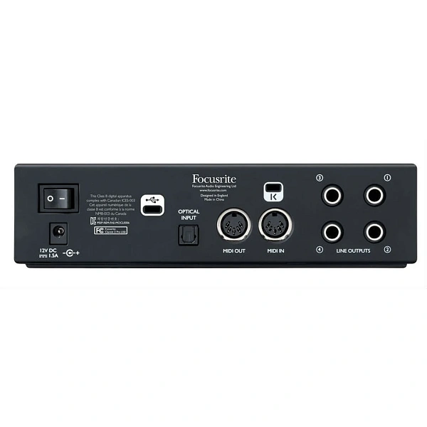 Аудиоинтерфейс Focusrite Clarett 2Pre USB