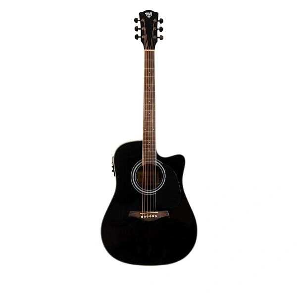 Электроакустическая гитара Rockdale Aurora D6 C BK E Gloss