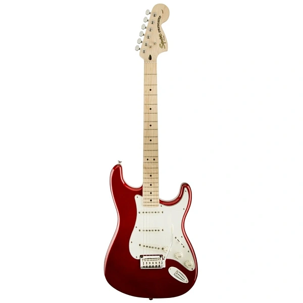 Электрогитара Fender Squier Standard Stratocaster With Tremolo MN Candy Apple Red