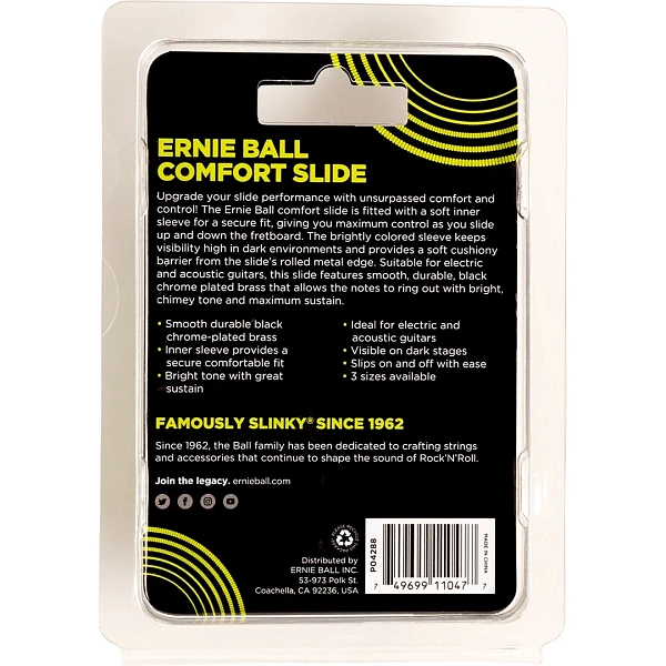 Слайдер Ernie Ball Comfort Slide Medium 4288