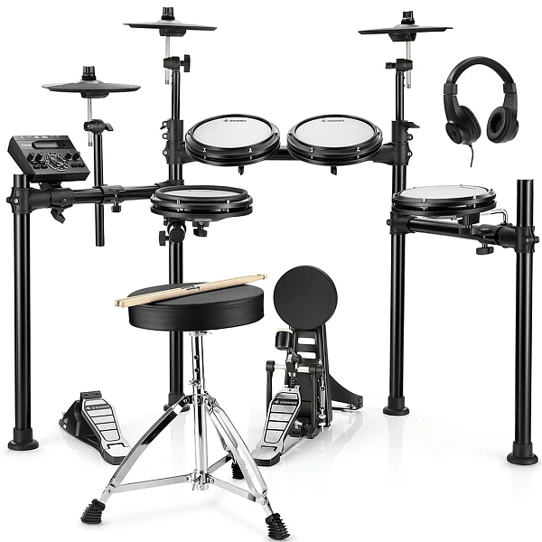 Электронная ударная установка Donner DED-200 5 Drums 3 Cymbals