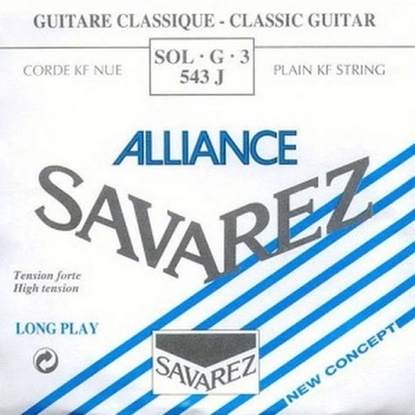 Струна для классической гитары Savarez 543J Alliance HT Classic Forte
