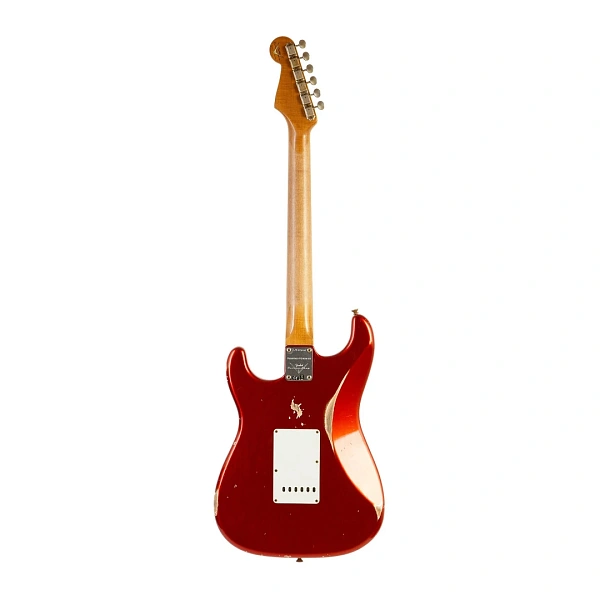 Электрогитара Fender Custom Shop S20 LTD 64 Strat REL Aged Candy Apple Red