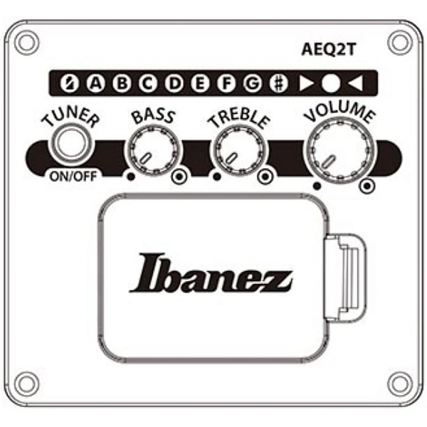 Электроакустическая гитара Ibanez TCY10E-BK