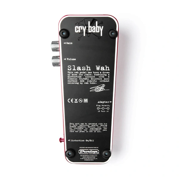 Педаль эффектов Dunlop SW95 SLASH WAH