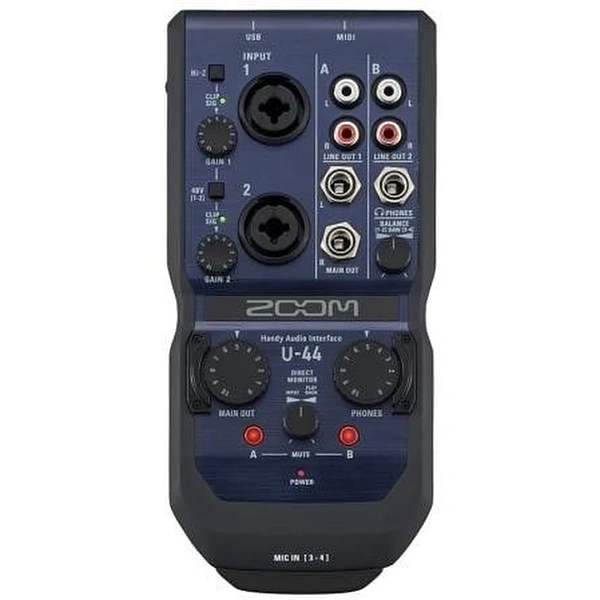 Портативный аудиоинтерфейс Zoom U-44
