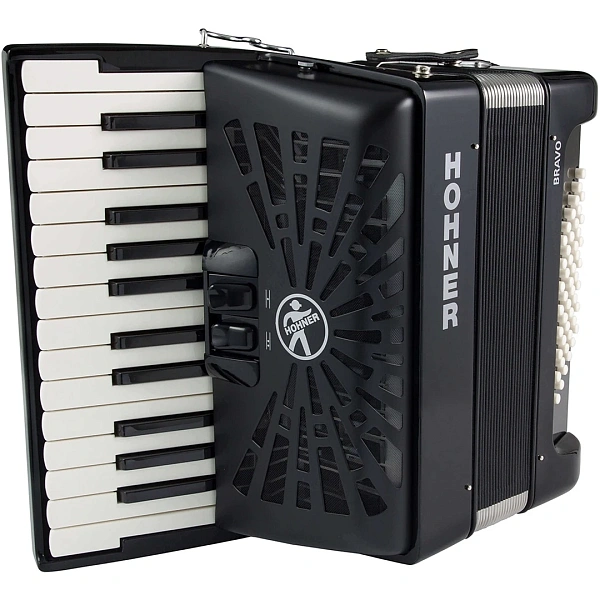 Аккордеон Hohner Bravo II 48 Black