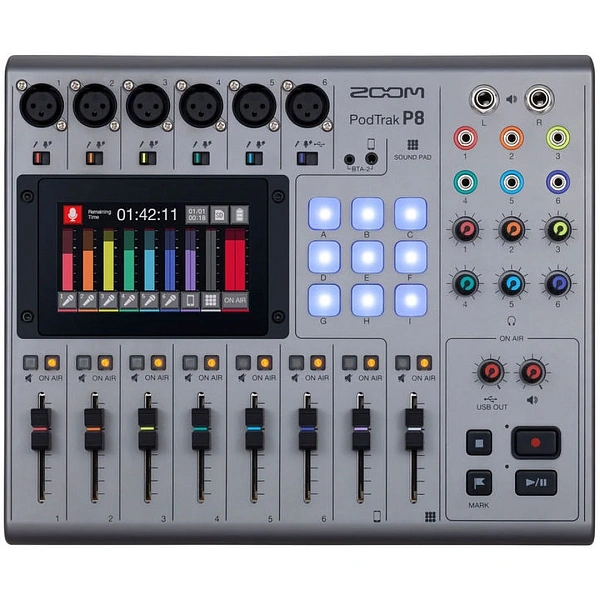Портастудия Zoom PodTrak P8