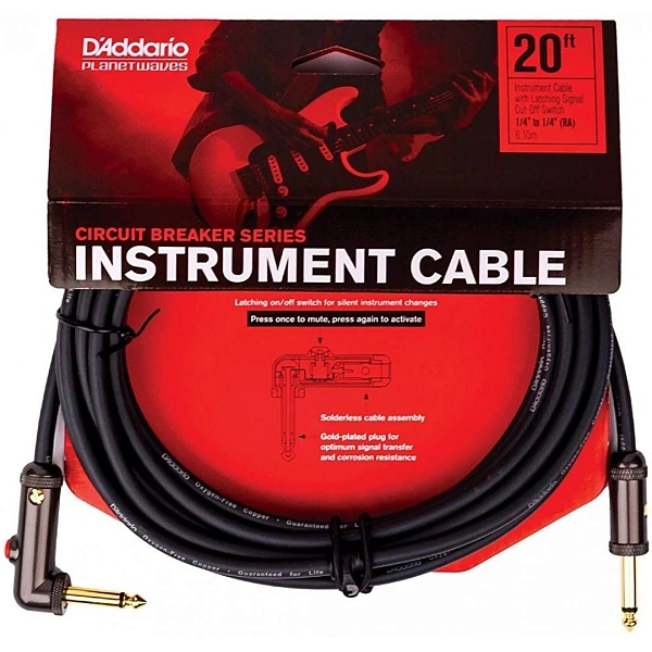 Инструментальный кабель Planet Waves PW-AGLRA-20