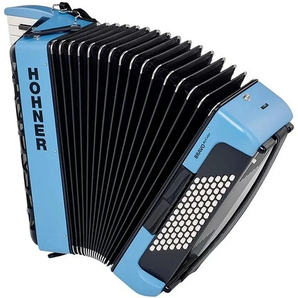 Аккордеон Hohner Bravo myColor III 72 Sky