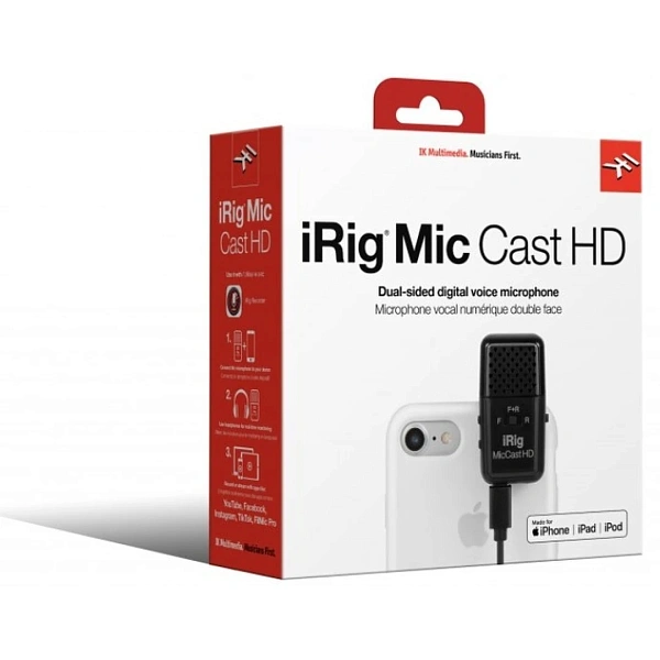 Микрофон IK Multimedia iRig Mic Cast HD
