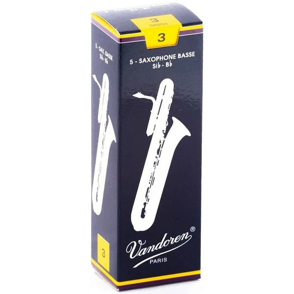 Трость для саксофона бас Vandoren SR253 № 3