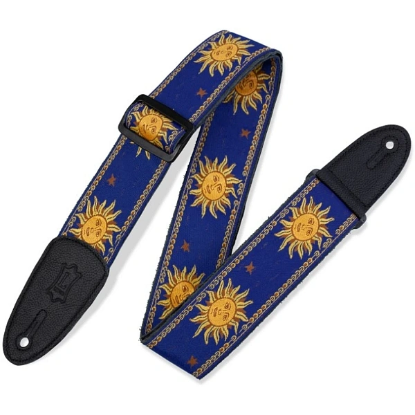 Ремень для гитары Levy's MPJG-SUN-BLU
