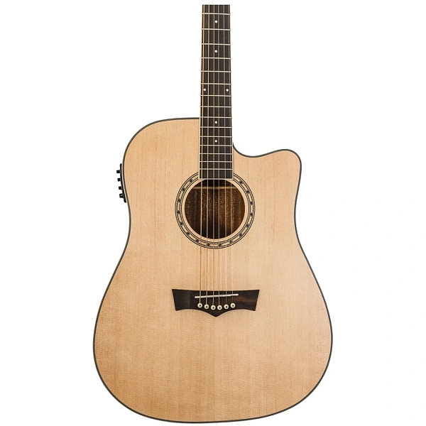 Электроакустическая гитара Peavey DW-2 CE Solid Top Cutaway w/Case