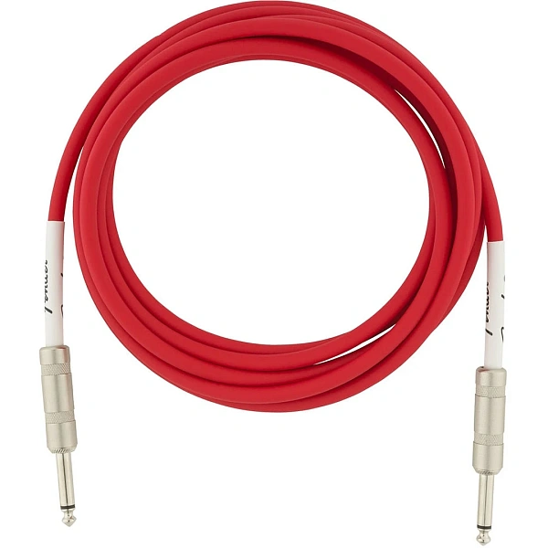 Инструментальный кабель Fender 10" Original Series Instrument Cable Fiesta Red