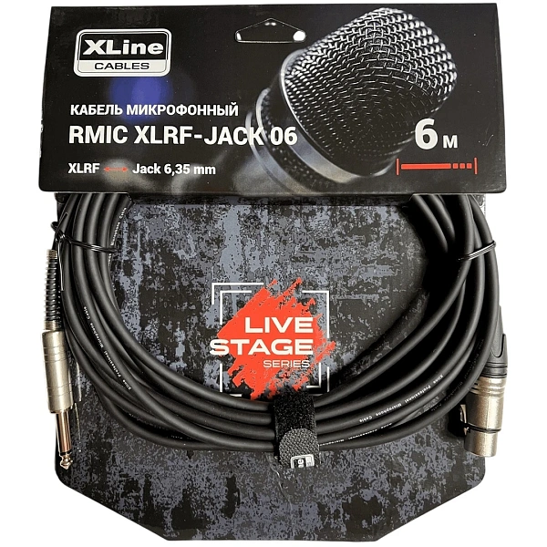 Кабель Xline RMIC XLRF-Jack 06