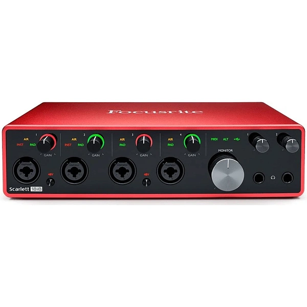 Аудиоинтерфейс Focusrite Scarlett 18i8 3rd gen