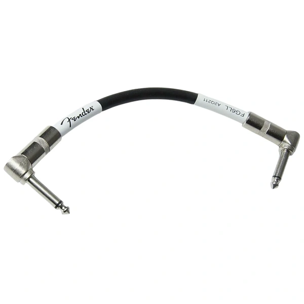 Инструментальный кабель Fender 6'' Patch Cable Black
