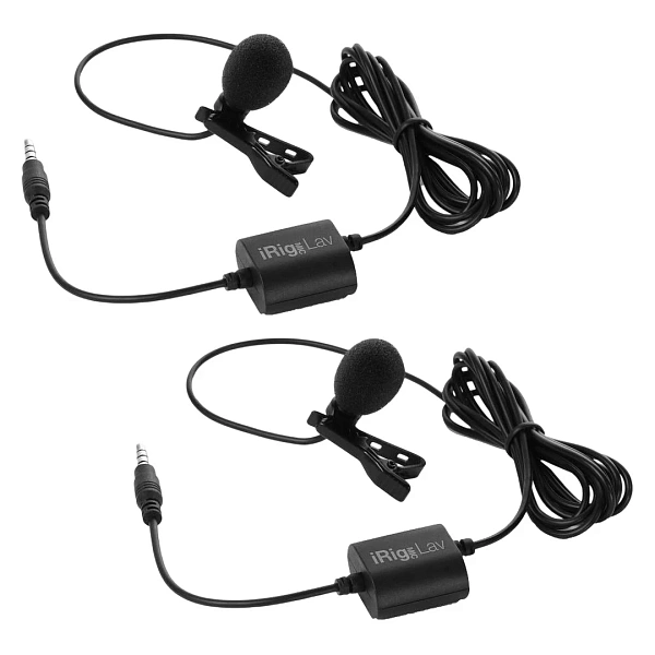 Комплект из двух микрофонов IK Multimedia iRig Mic Lav 2 Pack