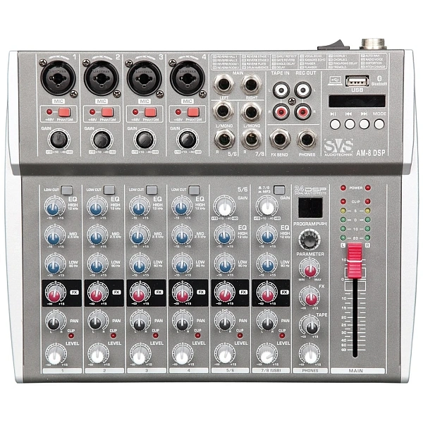 Микшерный пульт SVS Audiotechnik AM-8 DSP
