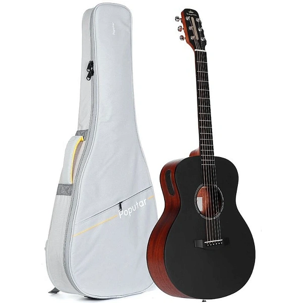 Электроакустическая гитара PopuMusic Poputar T1 Smart Guitar Travel Edition Black