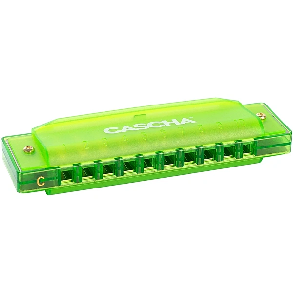 Губная гармошка Cascha HH 2274 Fun Blues C Green