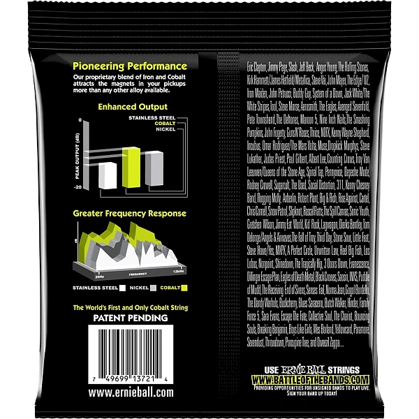 Струны для электрогитары Ernie Ball 3721 10-46