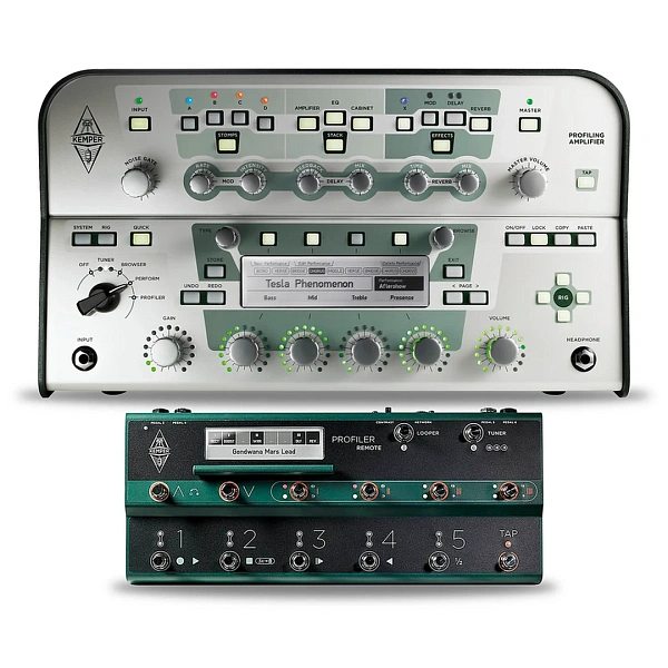 Футсвич Kemper Profiler Set: Head White and Remote (Набор из усилителя и футсвича)