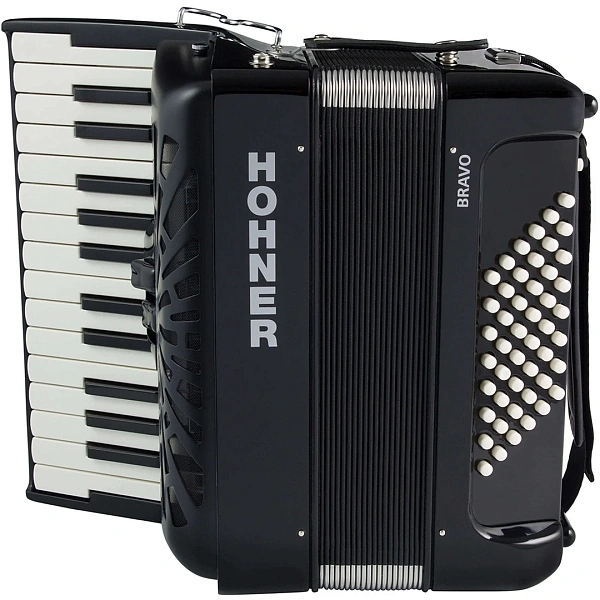 Аккордеон Hohner Bravo II 48 Black