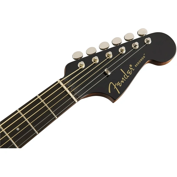 Электроакустическая гитара Fender Redondo Player Jetty Black WN