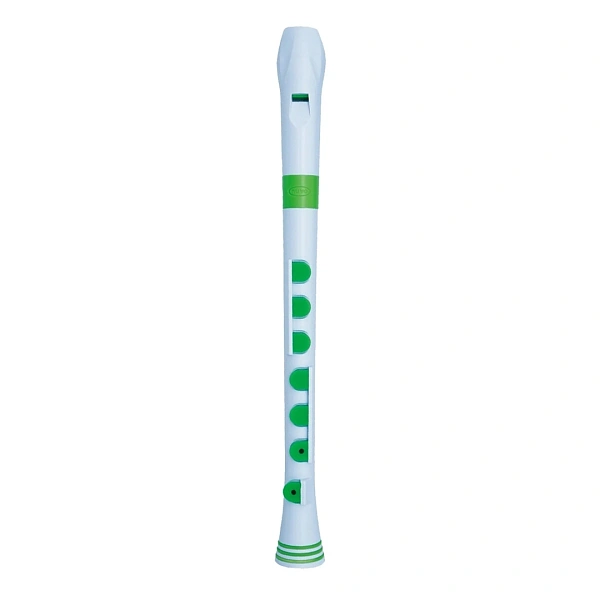 Блокфлейта Nuvo Recorder Plus German White/Green
